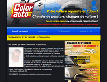 Tablet Screenshot of carrosserie-peinture-33.com